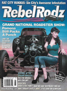 REBEL RODZ 2012 AUG - UPGR DISTRIBUTOR, PAMONA ROADSTERS, JAKE-ALLIGATOR MAN*